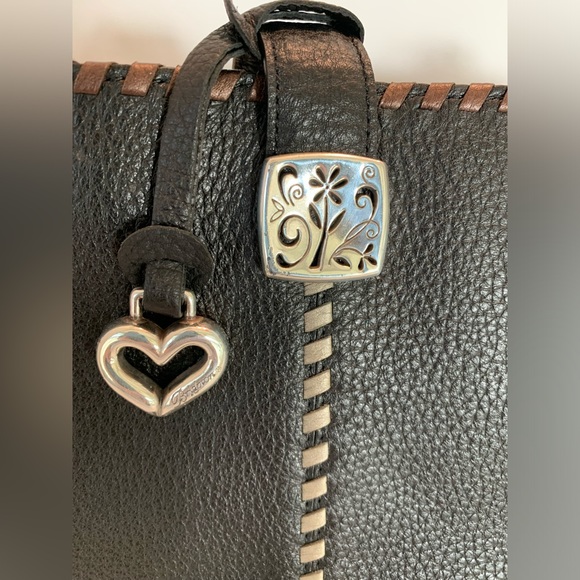 BRIGHTON Leather Shoulder Purse - Picture 3 of 9